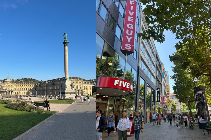 Schlossplatz e Kongstrasse 