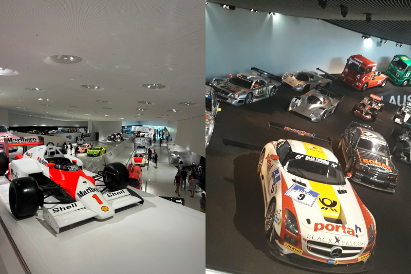 Museus da Porche e Mercedes
