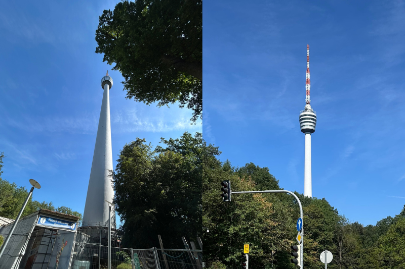 Torre da tv em stuttgart 