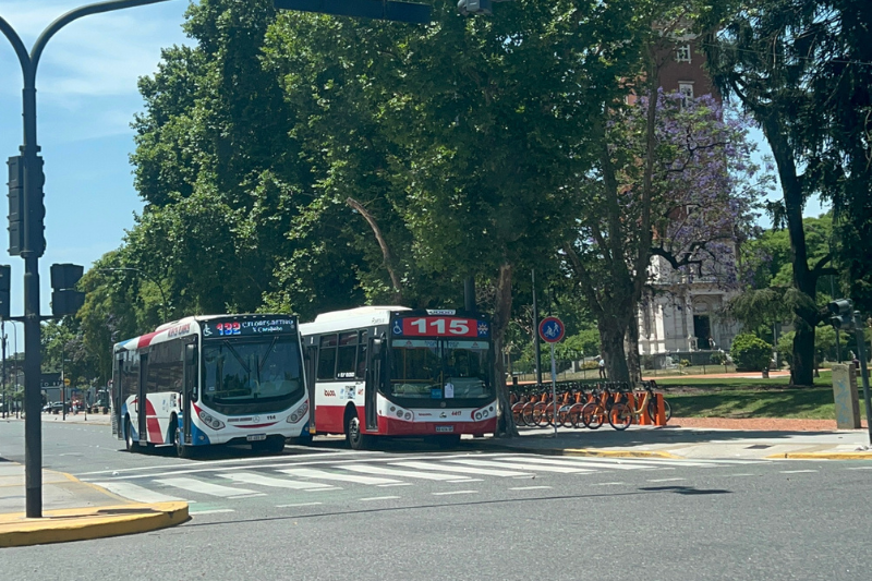 ônibus do transporte público de Buenos Aires - Argentina