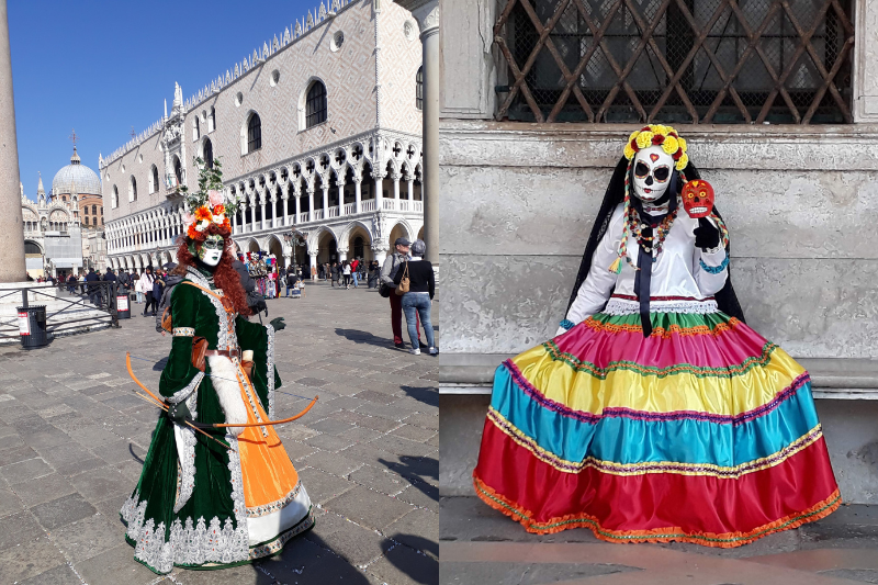 Fantasias do Carnaval de Veneza
